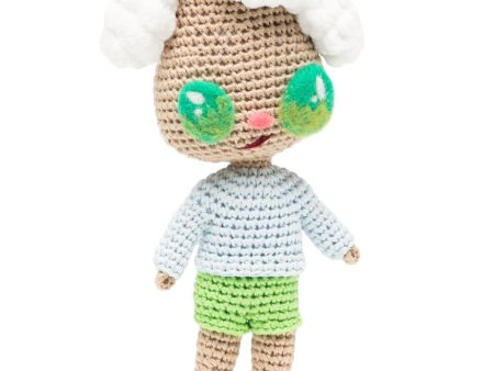 X Javier Calleja Crochet-Knit Doll For Discount