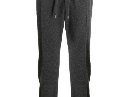 Drawstring Cashmere Blend Track Pants For Discount