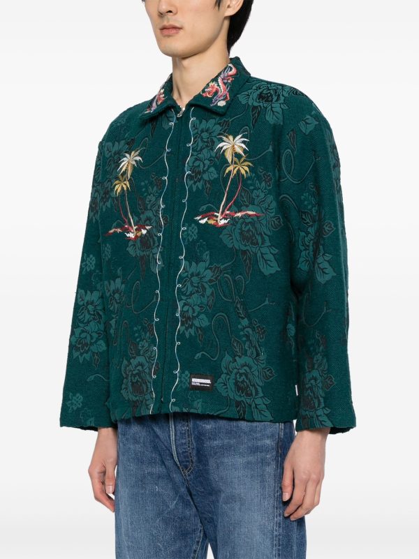 Souvenir Jacquard Shirt Jacket For Sale