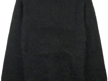 Crew-Neck Brushed Jumper For Cheap