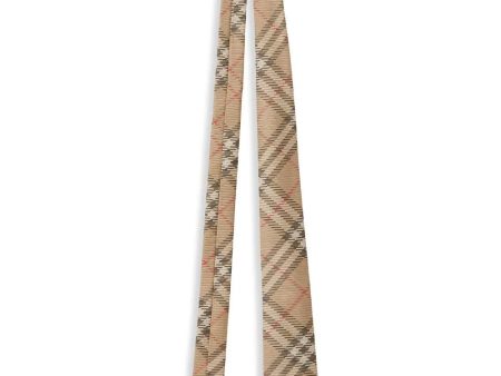 Check Silk Tie For Discount