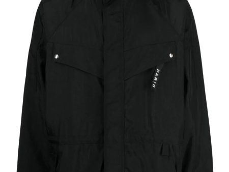 Logo-Embroidered Zip-Up Jacket Discount