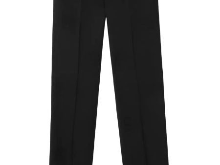 Equestrian Knight-Motif Tailored Trousers Cheap