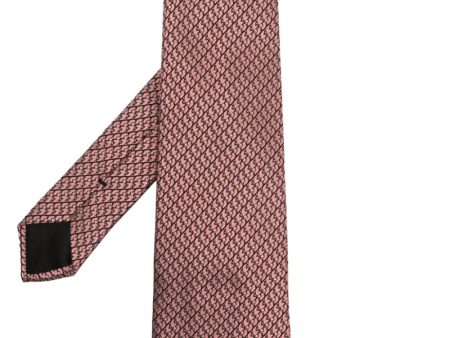 Abstract-Print Silk Tie Online Sale