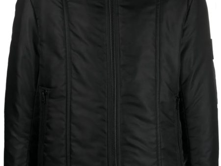 Contrasting-Stitch Zip-Up Jacket Supply