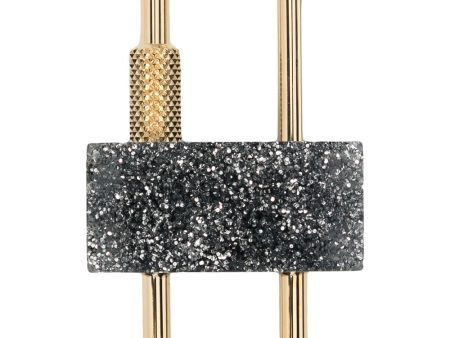 Two-Tone Glittered Padlock Online