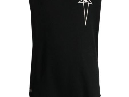 Logo-Embroidered Cotton Tank Top For Sale