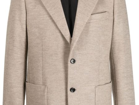 Virgin-Wool Blazer Online Hot Sale