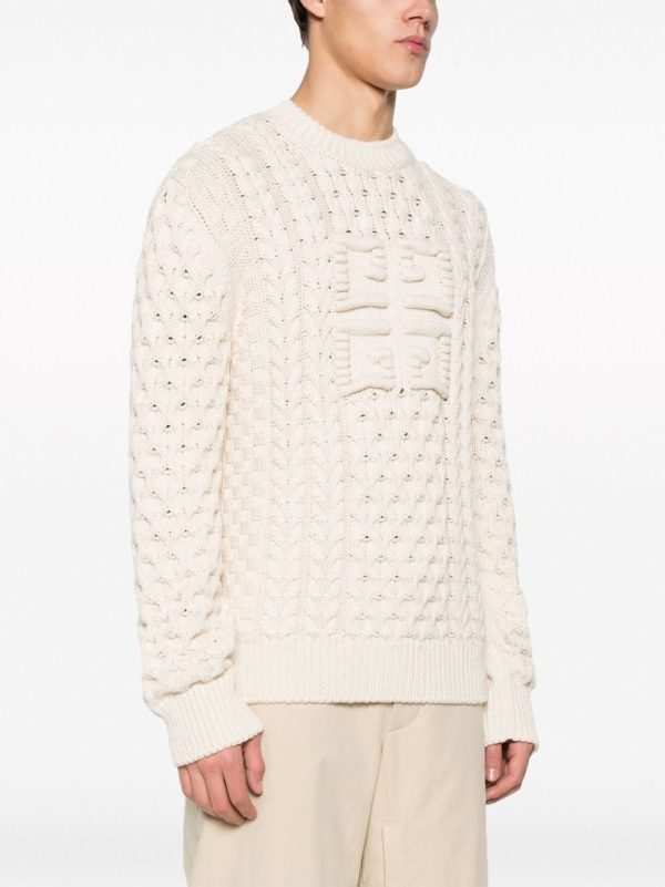 4G Cable-Knit Jumper Discount