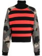 Vesper Mix-Pattern Wool Jumper Online Hot Sale