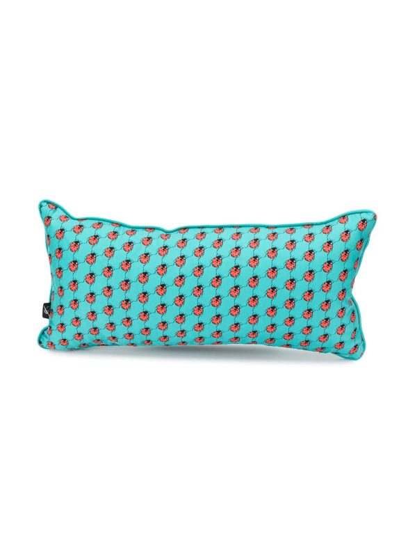 Lady Bug Print Pillow Discount