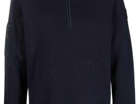 Half-Zip Wool Sweater For Sale