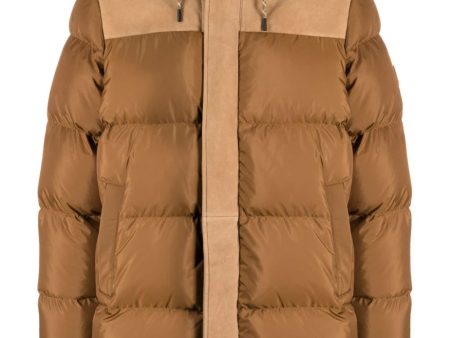 Shasta Shearling-Trim Hood Padded Jacket Discount