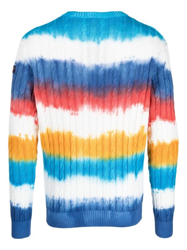 Tie-Dye Pattern Cotton Jumper Sale