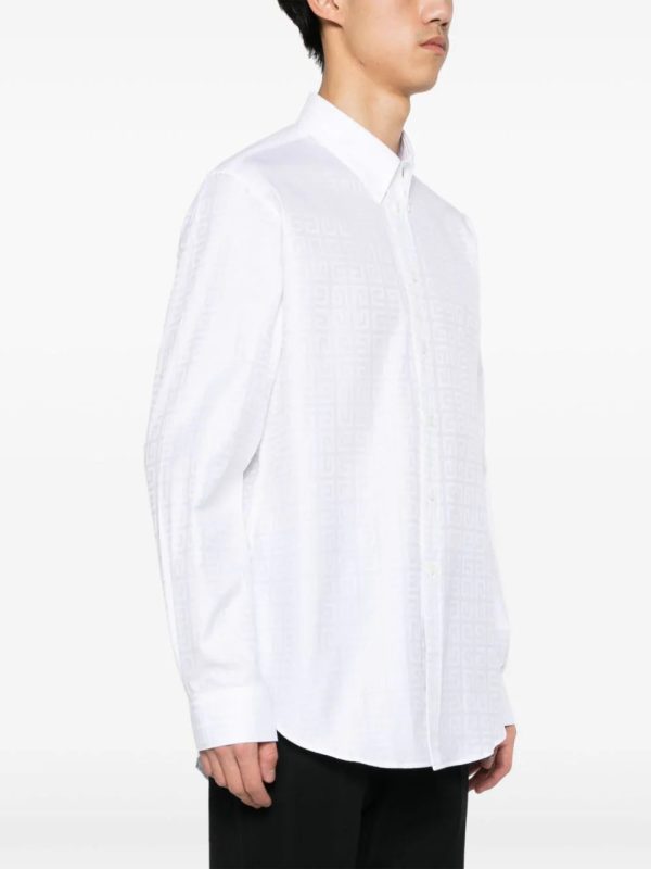 4G-Motif Cotton Shirt Online