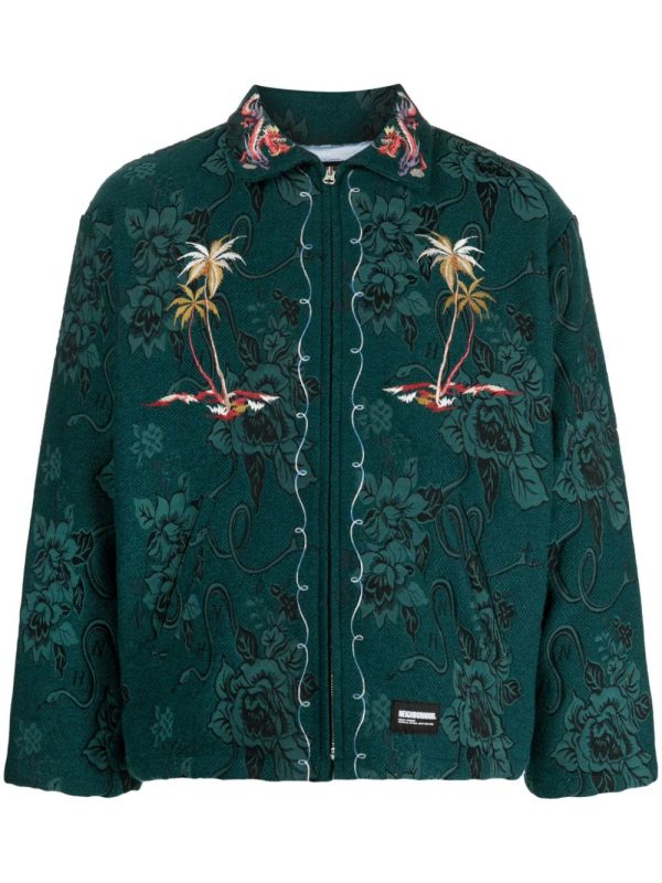 Souvenir Jacquard Shirt Jacket For Sale