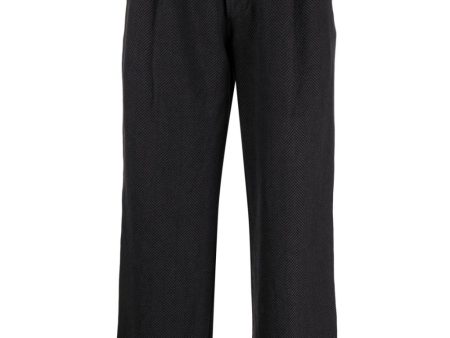 Loose Deck Textured Trousers Sale